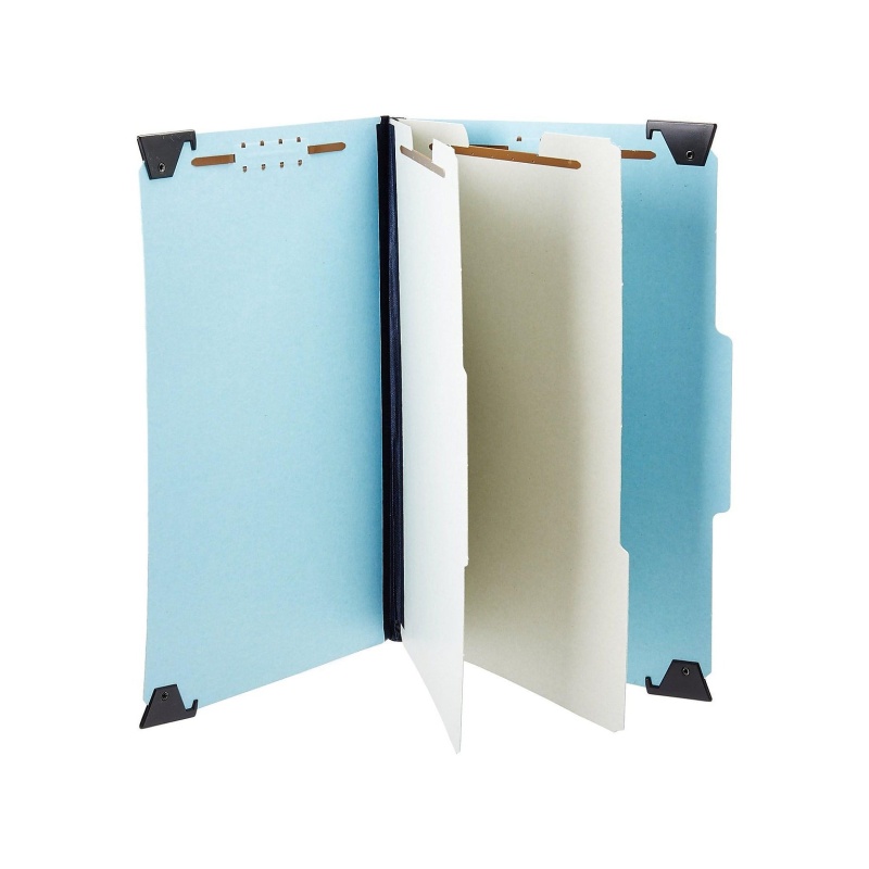 Pendaflex Classification Hanging File Folders, Letter Size, Light Blue, 10/Box (Pfx 59252)