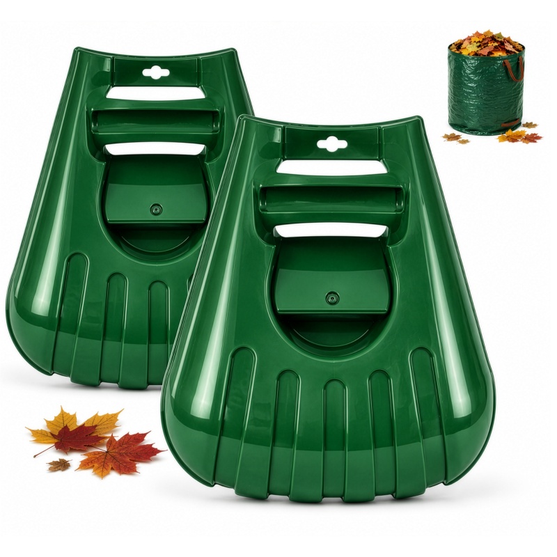 72-Gallon Heavy-Duty Collapsible Leaf Bag With Grabber