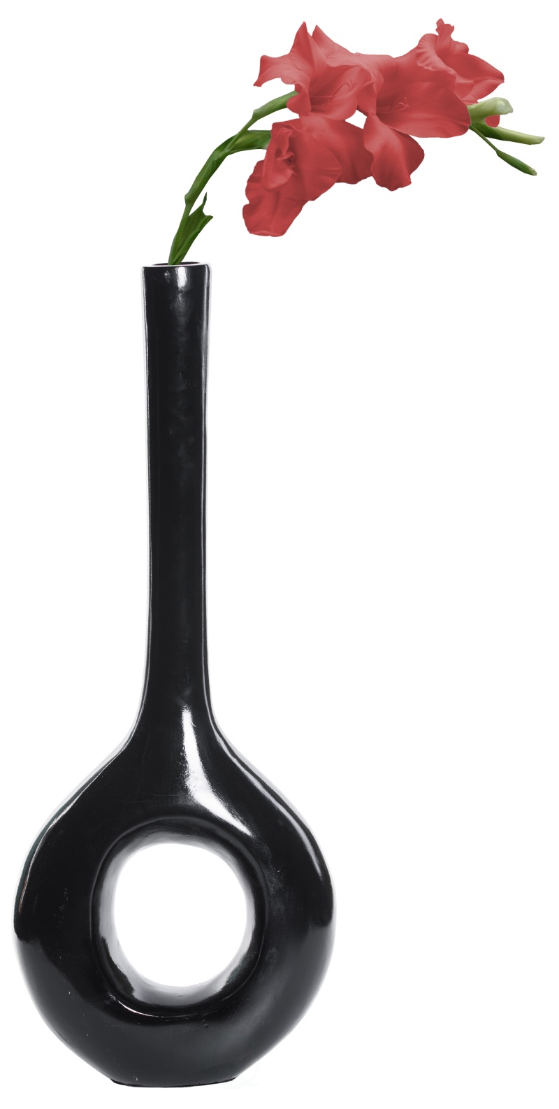 Tall Narrow Modern Floor Vase