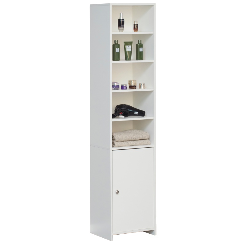 Tall Slim Bathroom Storage Cabinet