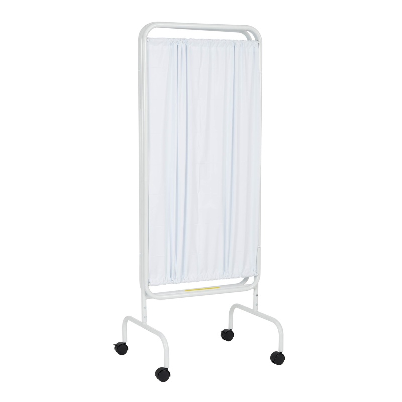 Three Panel Mobile Medical Privacy Screen, Usa Made