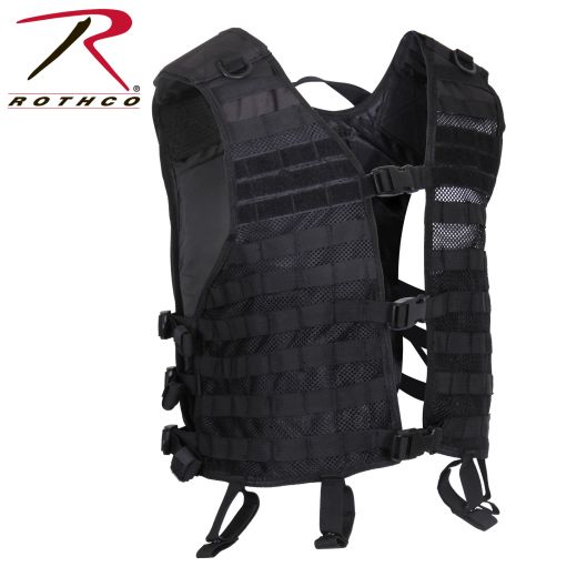 Rothco Lightweight Molle Utility Vest. Color: Black