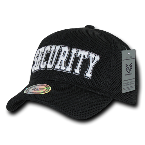 Air Mesh Public Safty Caps, Security,Blk
