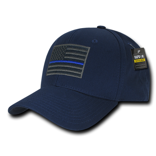 Embroidered Operator Cap, Tbl, Navy