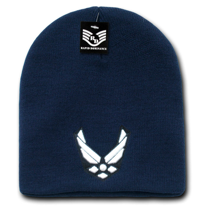 Military Work Beanies,Airforce Wing,Navy