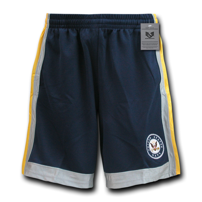 Basketball Shorts, Navy, Navy, 2x