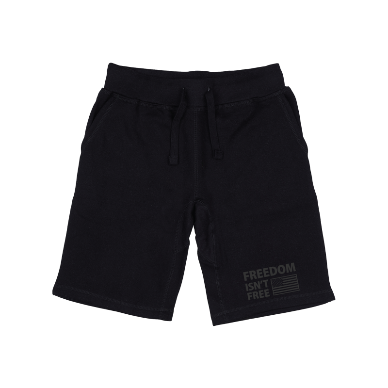 Graphic Shorts, Freedom Isn't, Blk, 2x