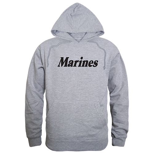 Graphic Pullover, Marines, H.Grey, Xl