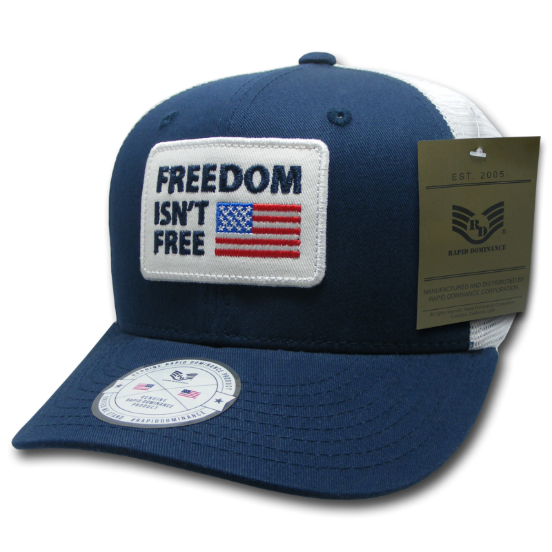 Patch Classic Trucker,Freedom Isn't, Nvy