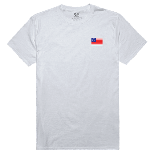 Relaxed Graphic T, Betsy Ross 1, Wht, 2x