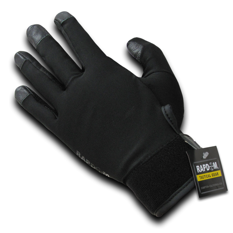 Lycra Duty Glove, Black, Xl
