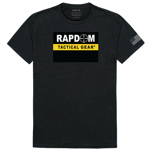 Tactical Graphic T, Rapdom, Blk, 2x