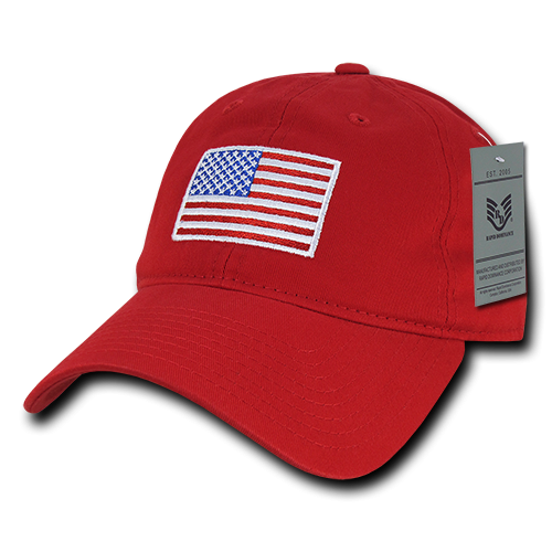 Relaxed Graphic Cap,Originalusaflag,Red