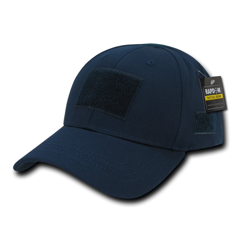 Low Crown Structured Tactical Cap, Navy