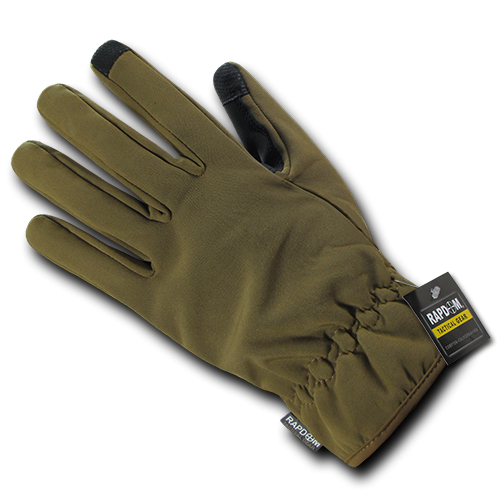 Soft Shell Winter Gloves, Coyote, l