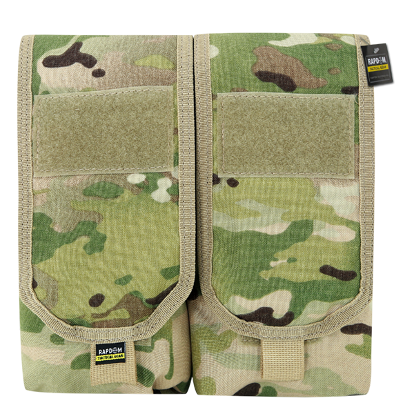 Double Ar Mag Pouch W/ Cover, Multicam