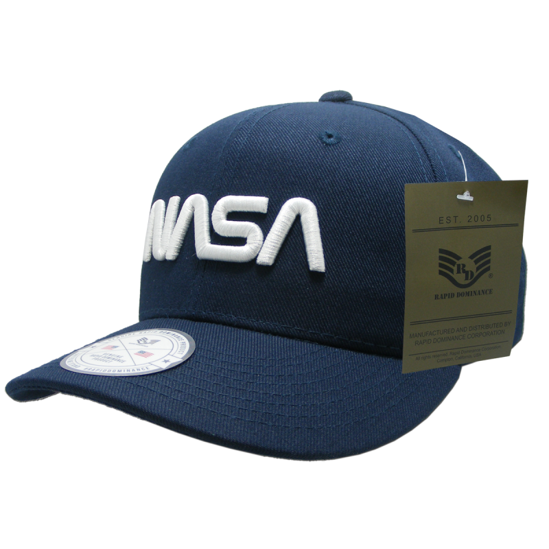 Nasa Deluxe Caps, Worm, Navy