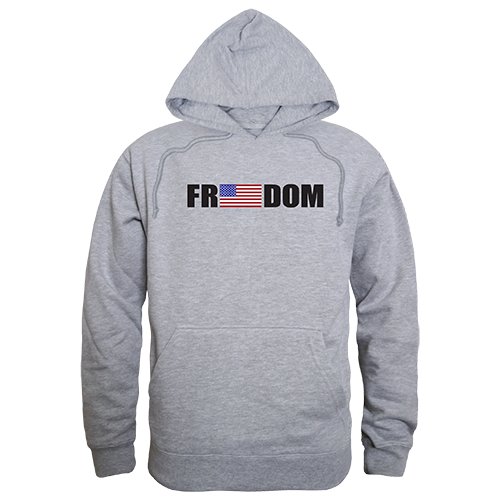 Graphic Pullover, Freedom, H.Grey, Xl