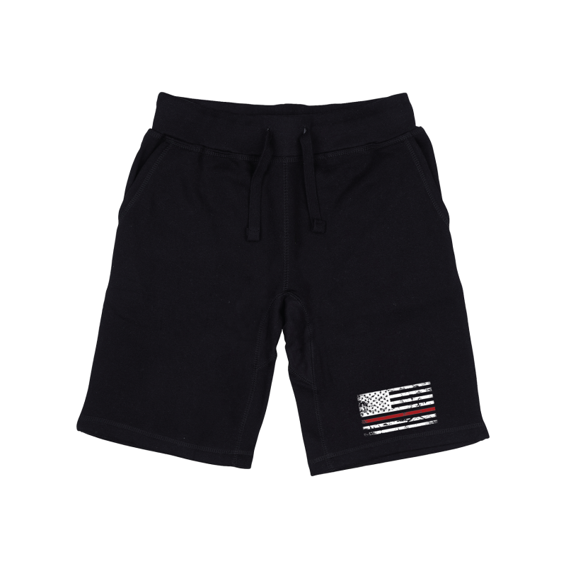 Graphic Shorts, Thin Red Line, Blk, s