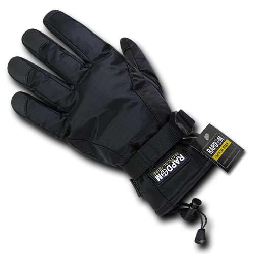 Breathable Winter Gloves, Black, s