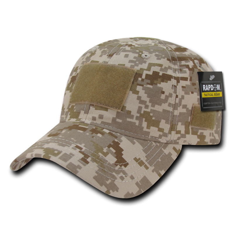 Relaxed Crown Tactical Caps, Desert Dig