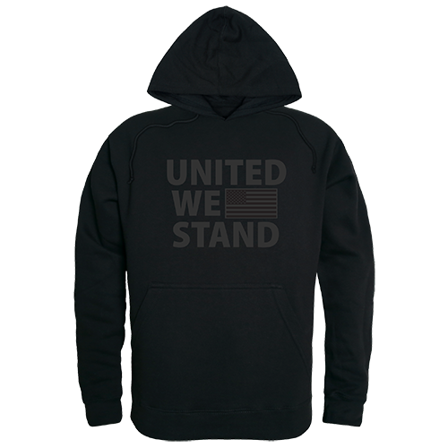 Graphic Pullover, United We Stand,Blk, l