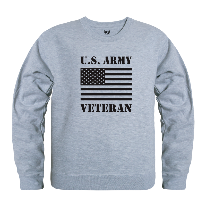 Graphic Crewneck, Us Army 30, H.Gry, l