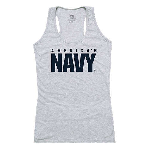 Graphic Tank, Us Navy, H.Grey, Xl