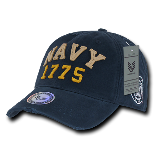 Vintage Athletic Caps, Navy, Navy