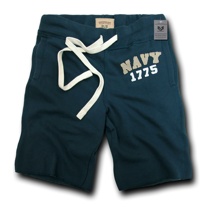 Normandy (Fleece Shorts) Navy, Navy 2x