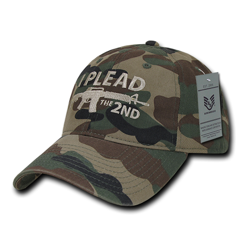 Relaxed Graphic Cap, I Plead 2Nd, Wdl