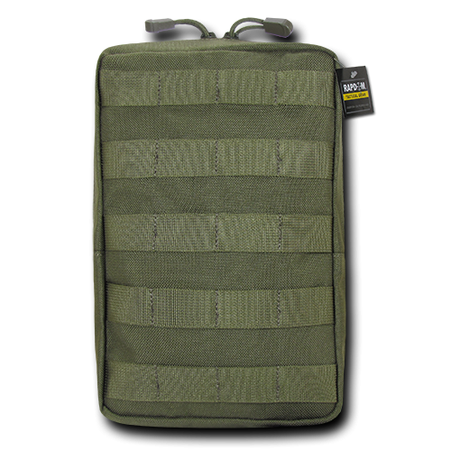 6X10 Utility Pouch (Vertical),Olive Drab