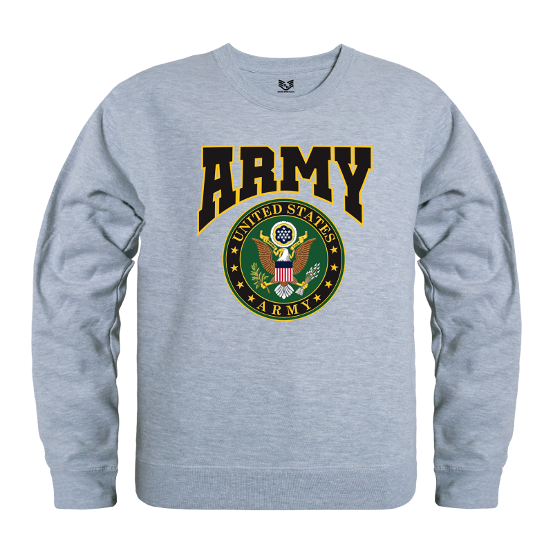 Graphic Crewneck, Us Army 32, H.Gry, m