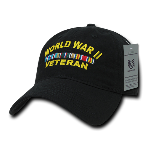 Relaxed Cotton Caps, Wwv, Black