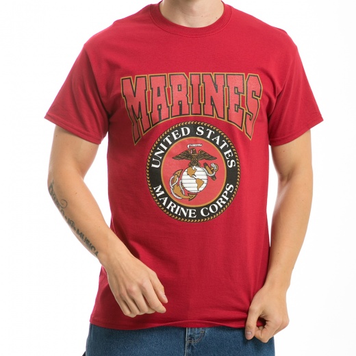 Classic Milit T's, Marines, Cardinal