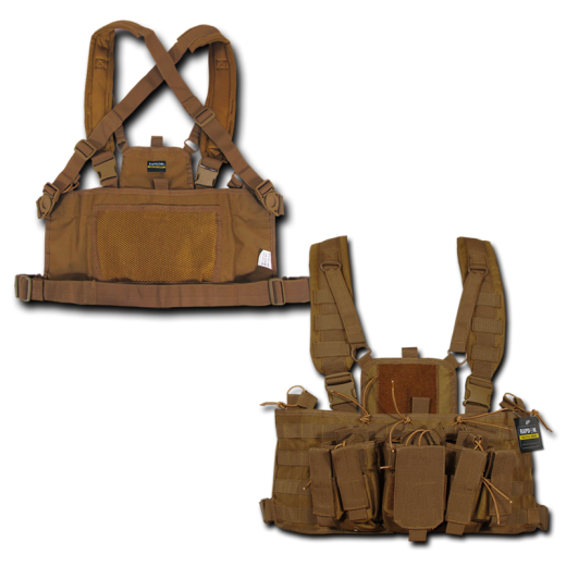 Rapdom T600 Molle Chest Rig, Coyote