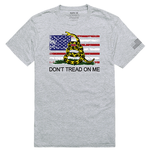 Tac. Graphic T, Flag W/Gadsden, Hgy, Xl - Premium Quality Tees