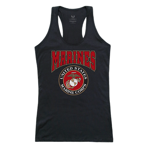 Graphic Tank Marines Black s