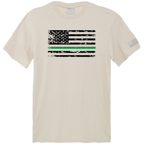 Tactical Graphic Tee with Tgl Flag - Rapid Dominance Corporation