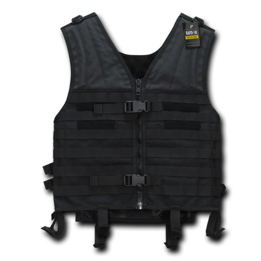RAPDOM Tactical Modular Style Vest, Black
