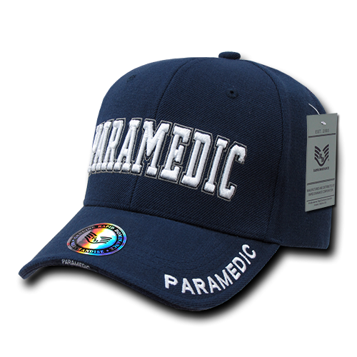 Deluxe Law Enforcement Caps, Paramedic, Navy