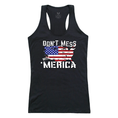 Graphic Tank - Dt Mess With Am, Blk, m