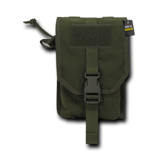 Utility Pouch with Cover, Olive Drab