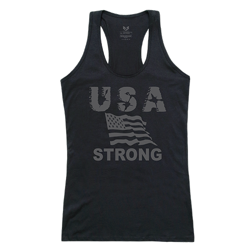 Graphic Tank, USA Strong 2, BLK, XL