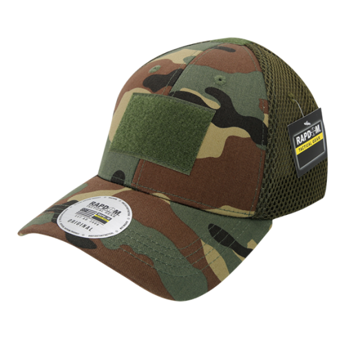Tactical Air Mesh Flex Cap,Woodland,s_m