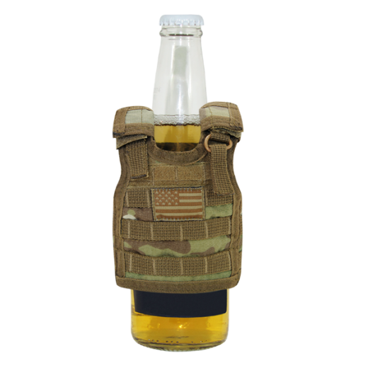 Tactical Mini Vest - Multicam, USA Flag Design
