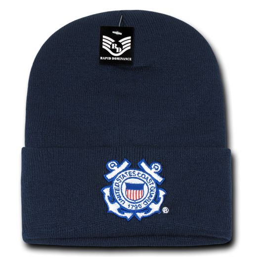 Military Long Beanies, Coast Guard, Navy