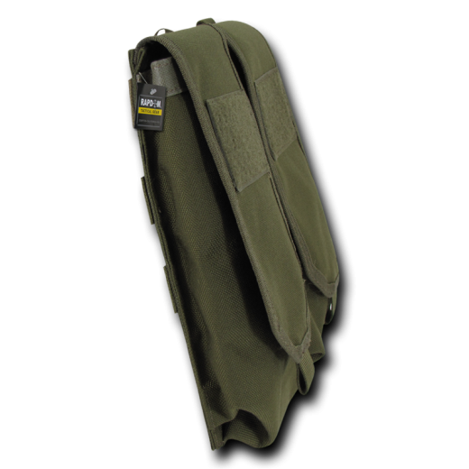 Double Ar Mag Pouch W/ Cover, Olive Drab