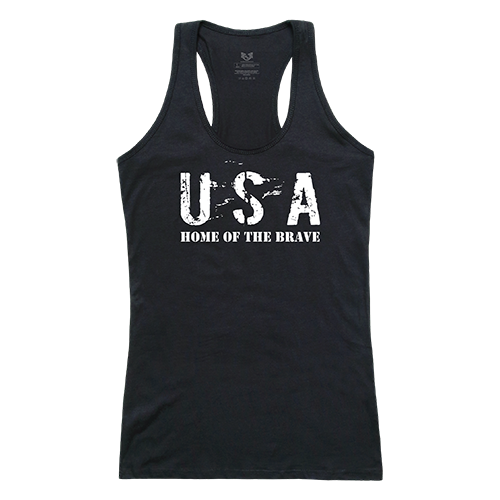 Graphic Tank, Hot Brave, Blk, Xl - 100% Cotton, Lightweight, Form Fitting