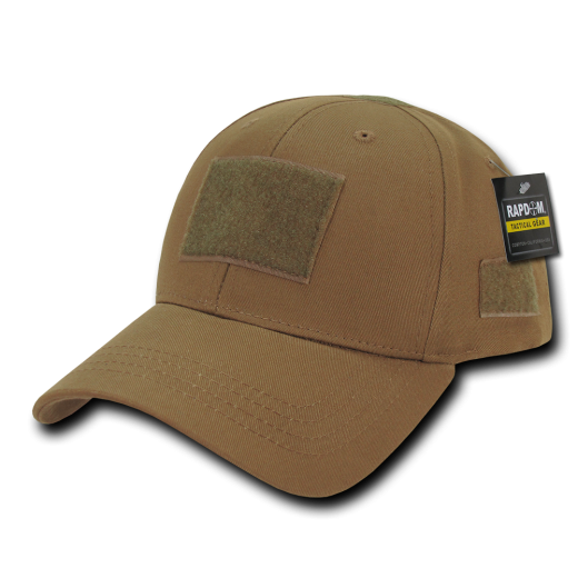 Low Crown Structured Tactical Cap, Coyote